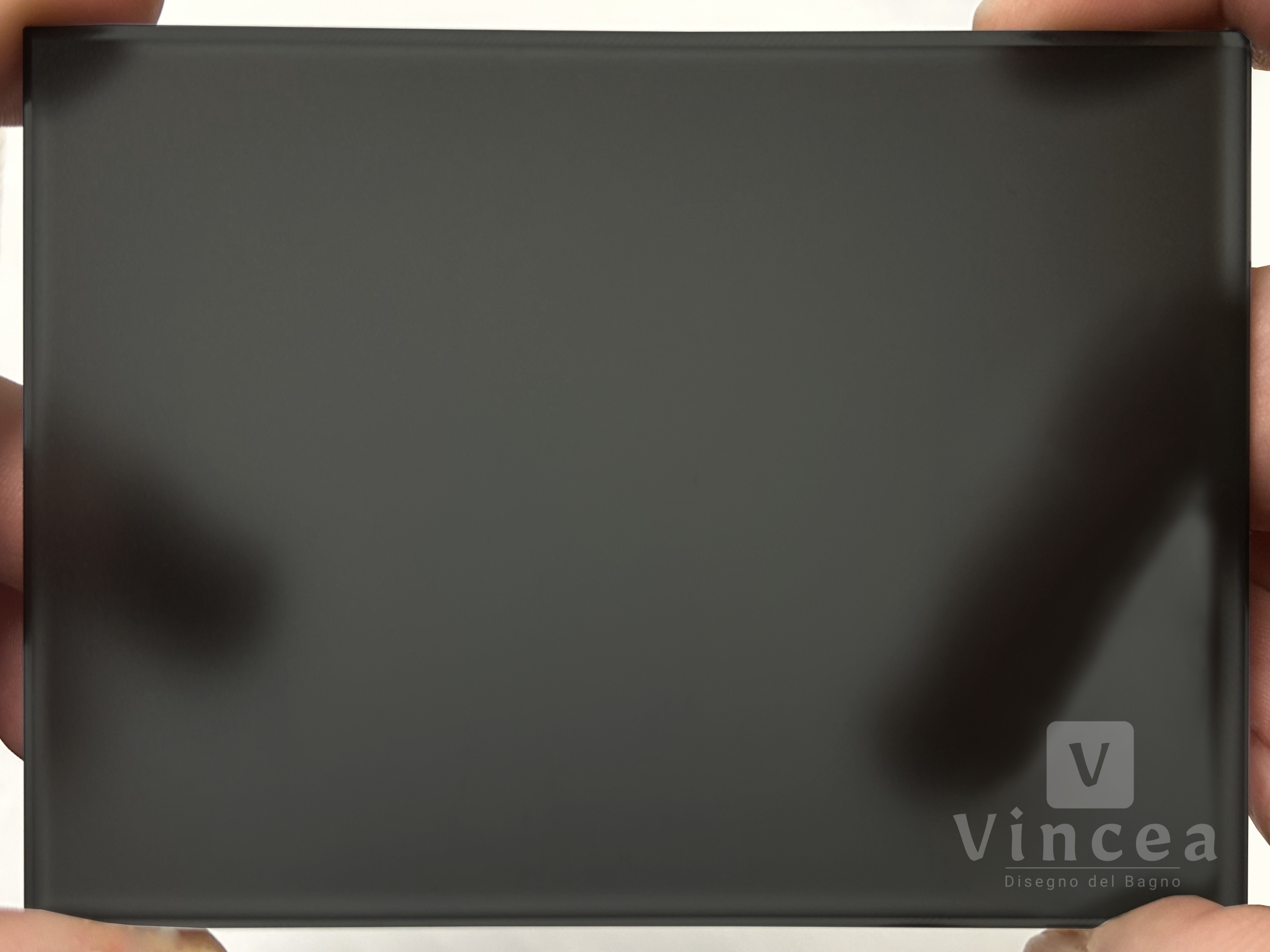 Душевая перегородка Vincea Walk-In VSW-1HP900GFB 90x200 черный матовый, матовое тонированное