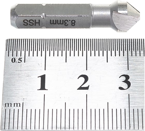 Зенковка (8.3 мм; HSS-G; 90 град; Z=3; шестигр.хв.) PROJAHN 353083