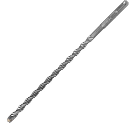 Бур по бетону, двойная спираль, Cobalt W-tip (10x260 мм; SDS PLUS) Denzel 705018
