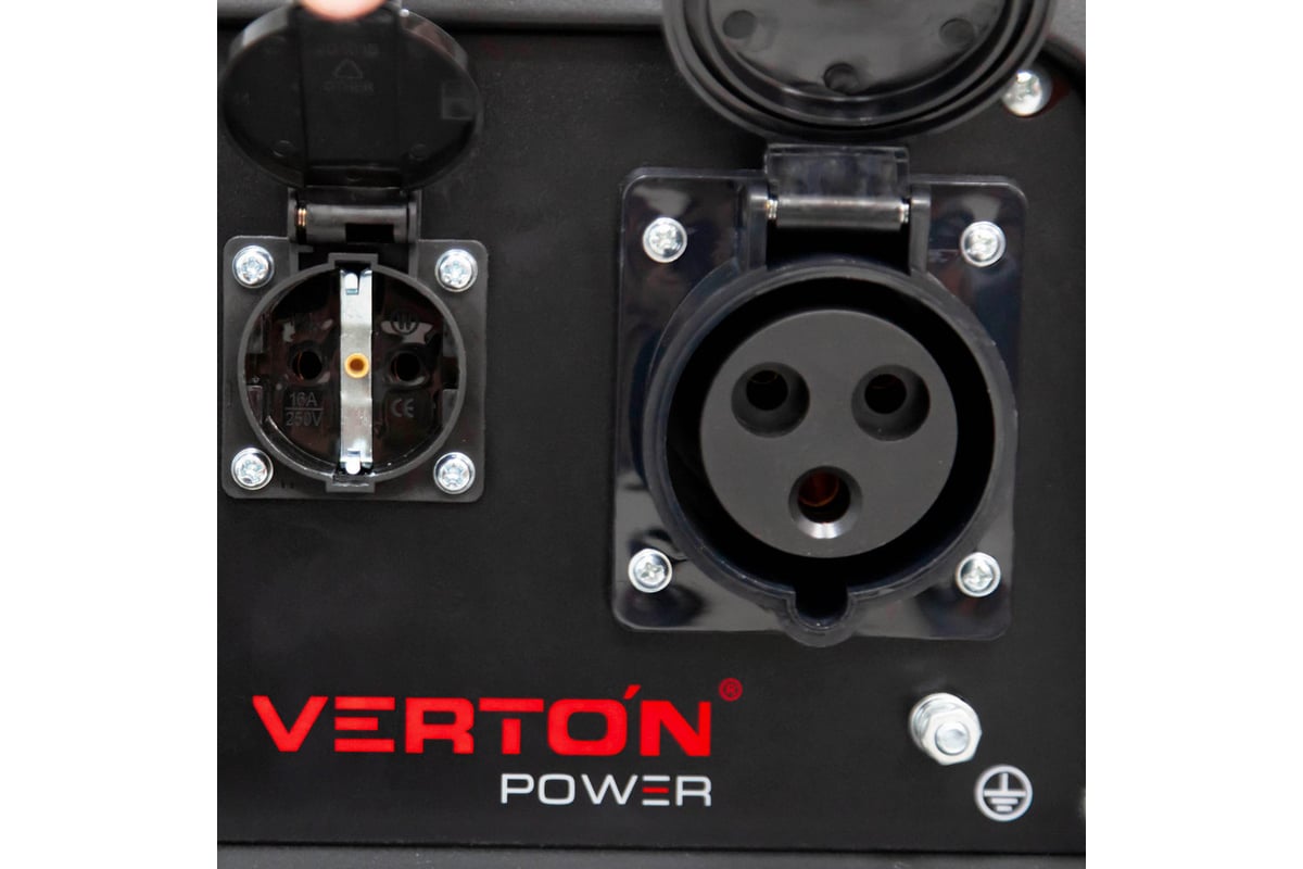 Генератор бензиновый Verton POWER GG6500 01.15815.15818