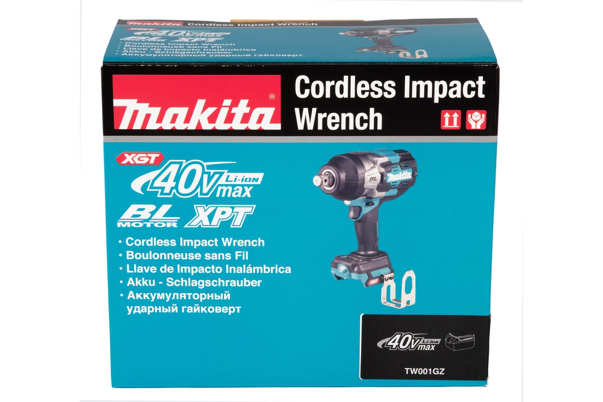 Гайковерт ударный Makita XGT BL без аккумулятора и ЗУ TW001GZ