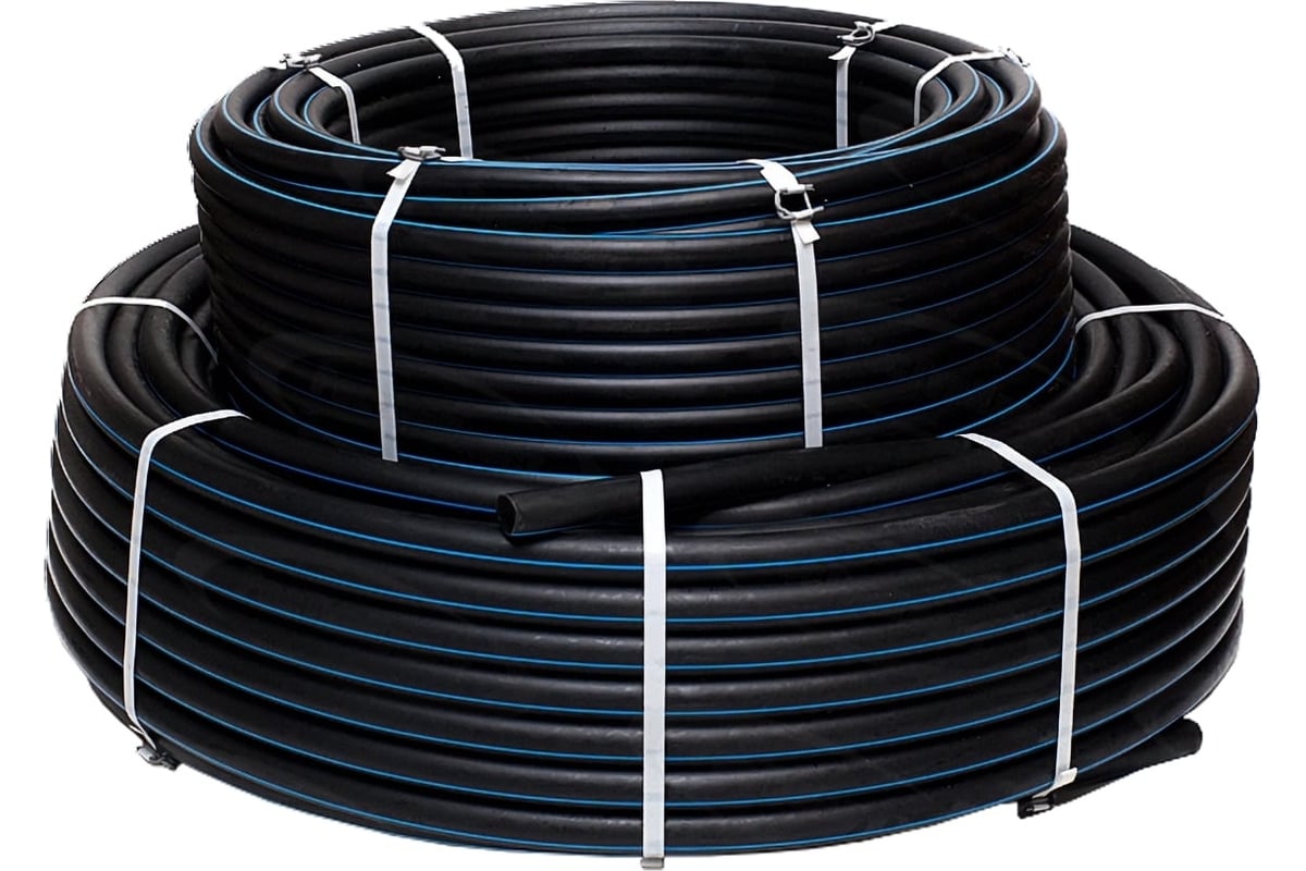 Труба для воды Lammin пэ100 63x3.8 sdr17 гост 18599-2001 100/1 Lm34311416310