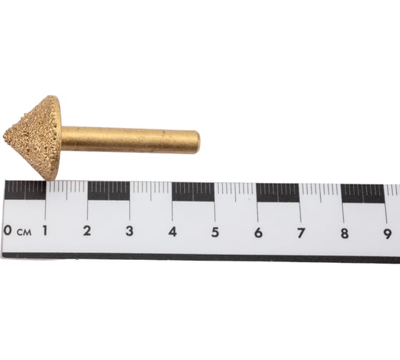 Фреза алмазная V-образная шлифовальная (20х40 мм; хв-к 6 мм) DMV62090 DJTOL 1313