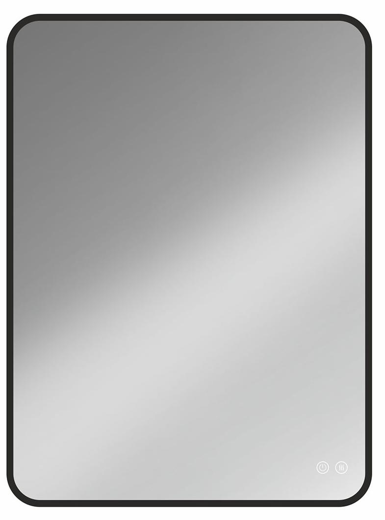 Зеркало Vincea VLM-3VC600B-2 60x80 см, сенсорный выключатель и диммер, антипар, черный