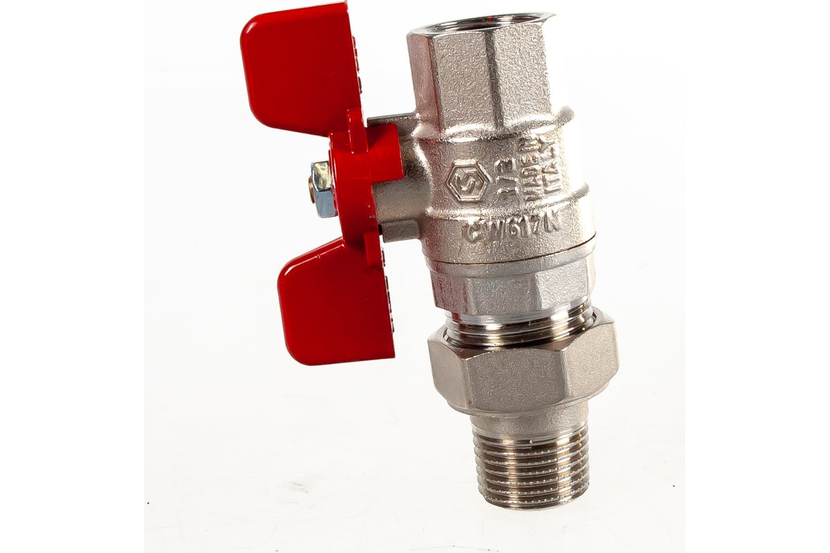 Шаровой полнопроходной кран с американкой STOUT ВР/НР 1/2" SVB-1007-000015 RG008SHJJT7H8A