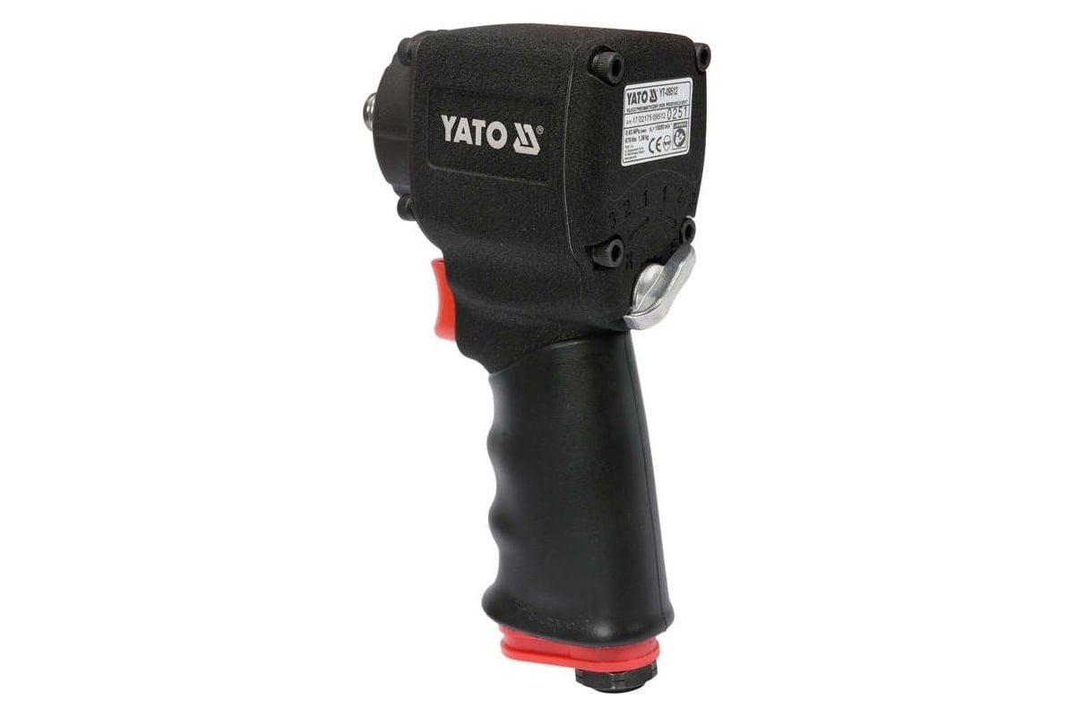 Пневматический гайковерт Yato 1/2" Мини, 678 Нм YT-09512
