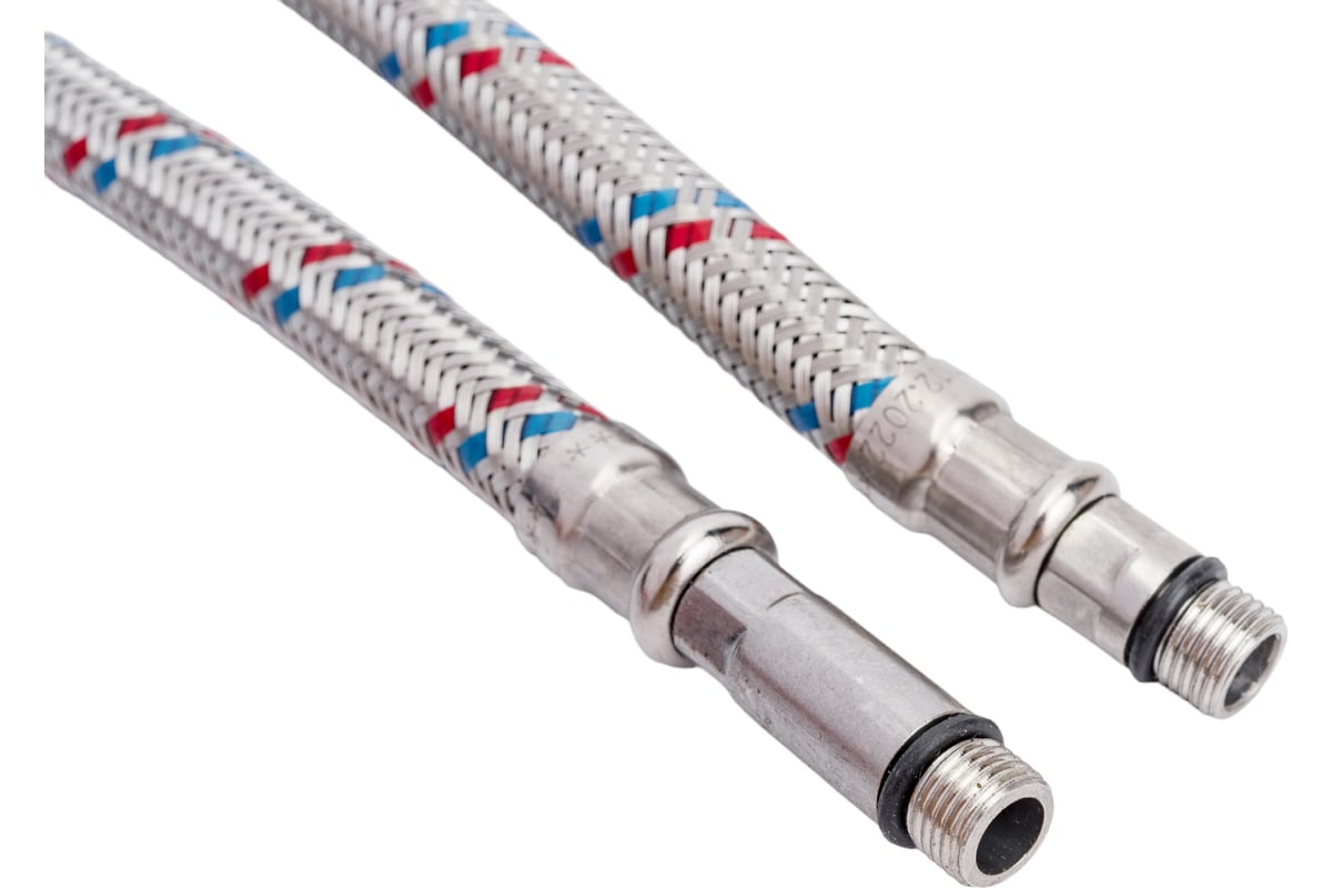 Комплект г/п для смесителя Valtec М10х18+М10х35 - G1/2 80см VTf.005.IS.0410080