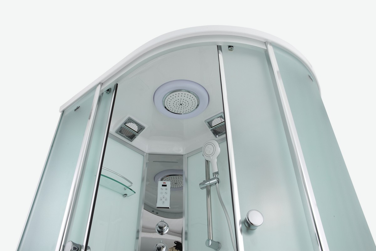Душевая кабина Timo Comfort T-8802L 120x85, c г/м, прозрачные стекла (Clean Glass), хром, L