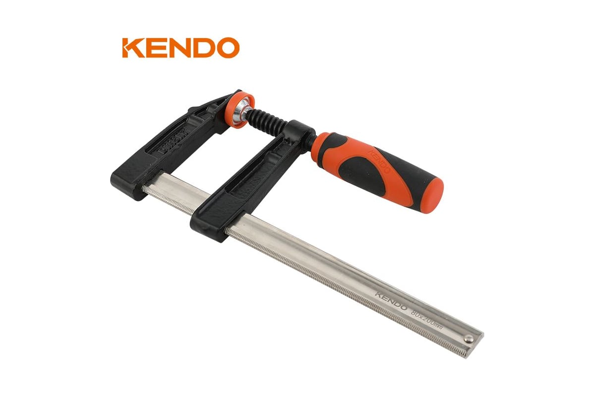 Струбцина F-образная KENDO 50x300 мм 40409