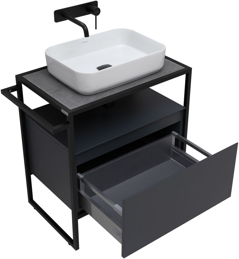 Мебель для ванной Allen Brau Priority 70 см, anthracite matt