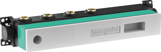 Скрытая часть термостатического смесителя Hansgrohe RainSelect 15310180 с 2 кнопками