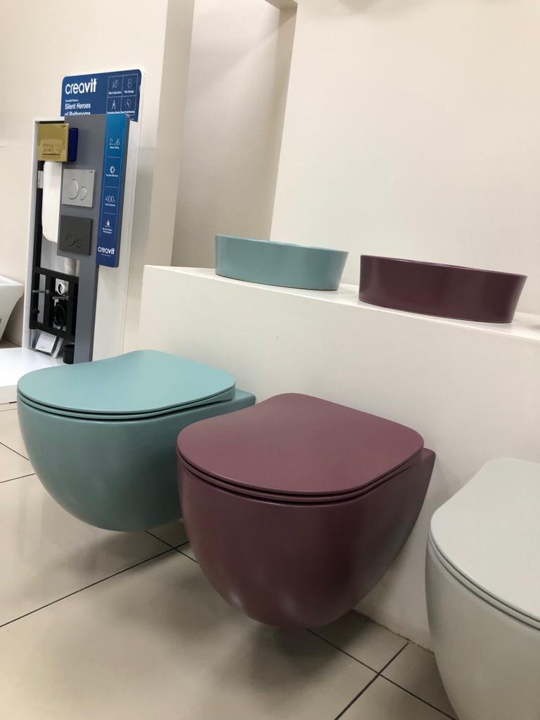 Подвесной унитаз Creavit Free FE322 безободковый