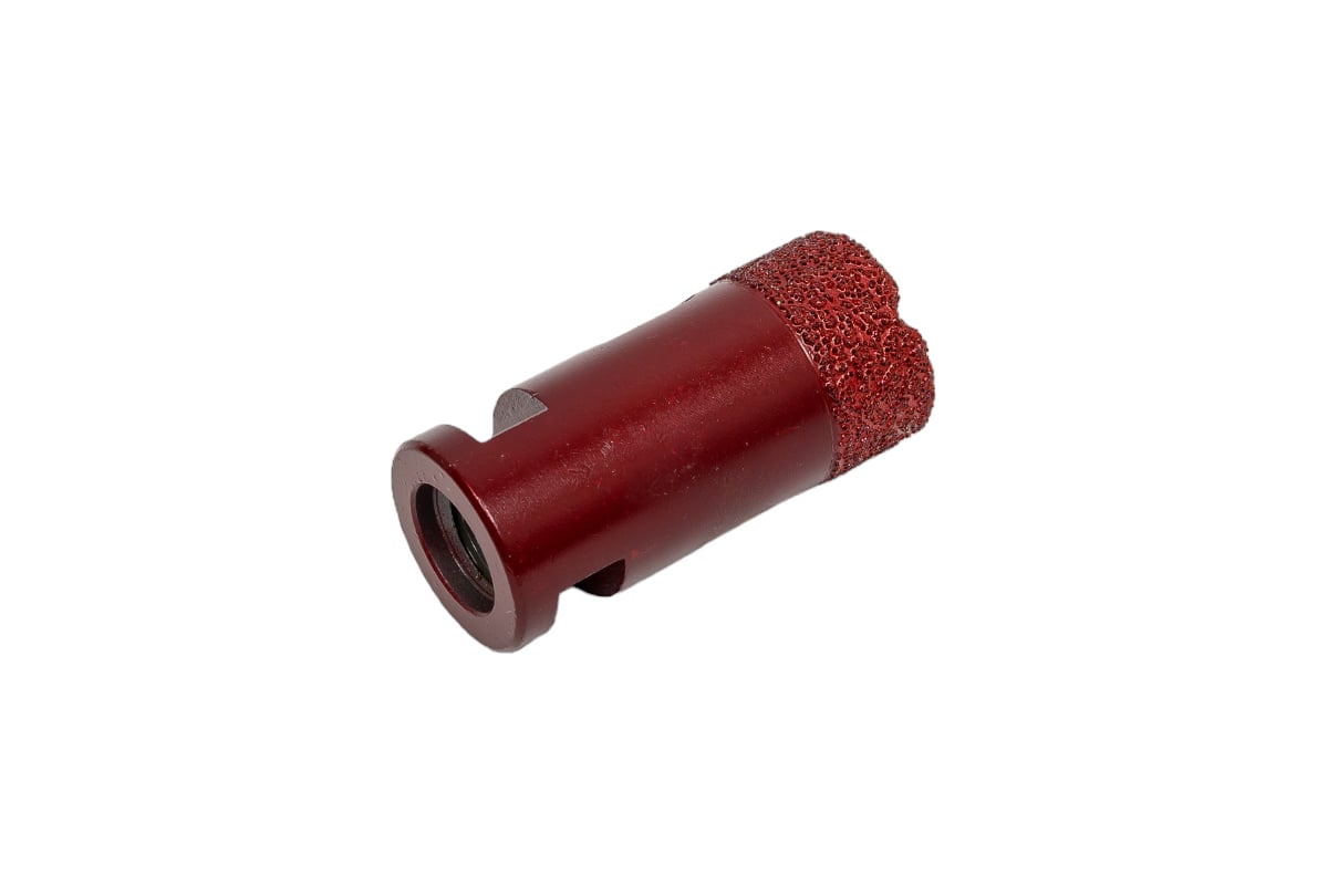 Коронка алмазная вакуумная по камню D28-15W-40L-M14 (28х40 мм; М14) Messer 06-35-028