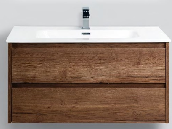 Мебель для ванной BelBagno Kraft 100 см Rovere Tabacco
