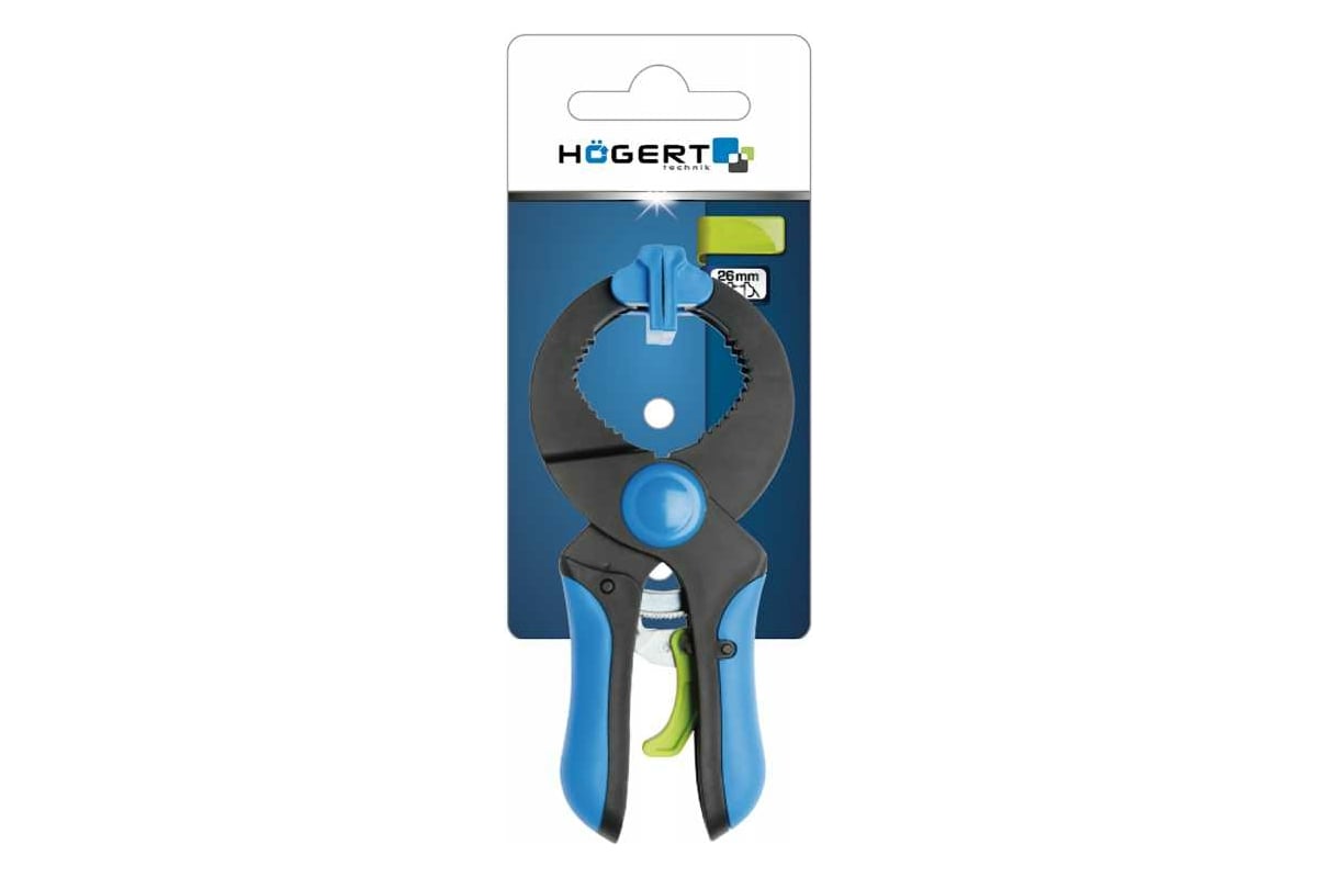 Струбцина Hoegert Technik с трещоткой, 150 мм HT3B952