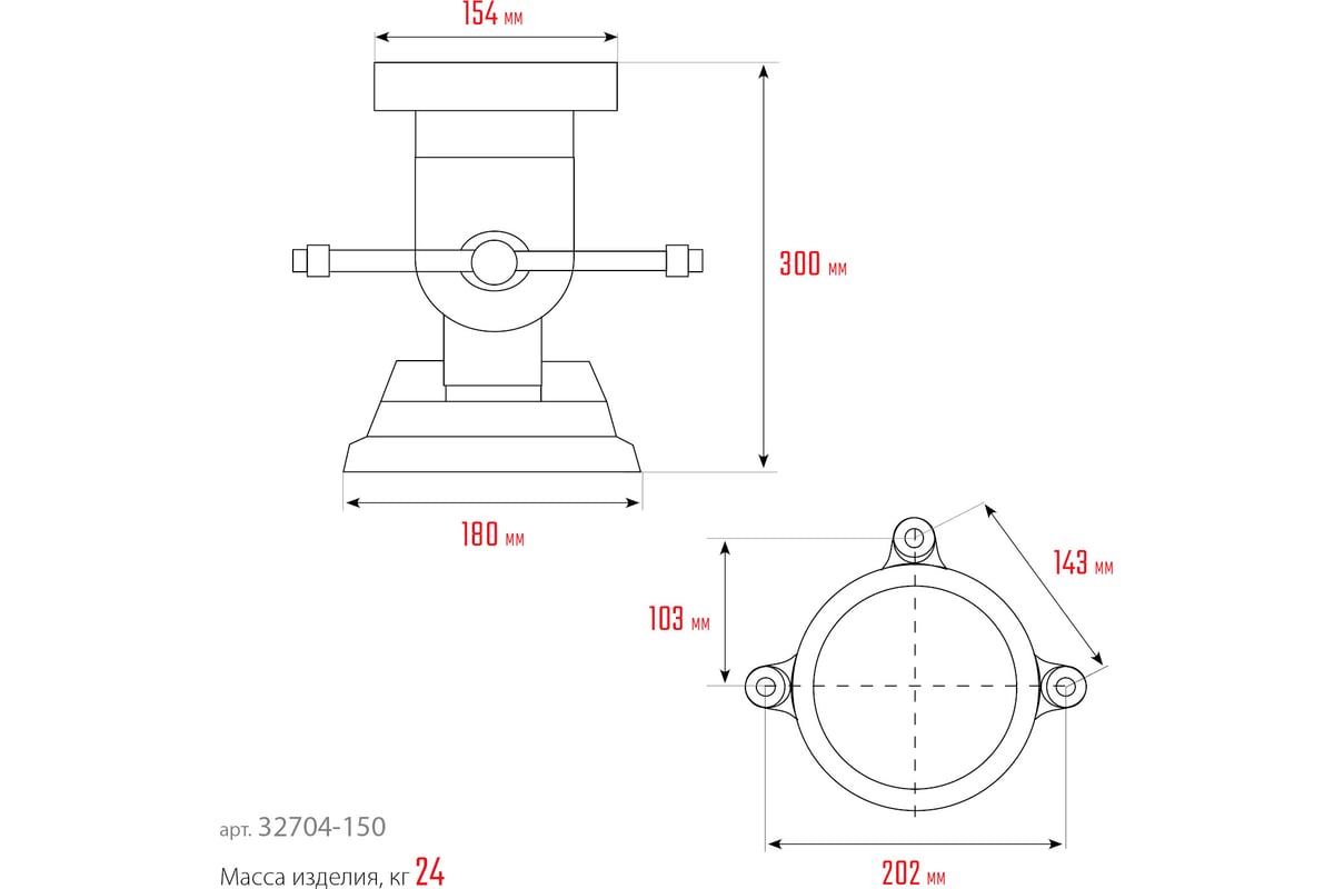 Слесарные тиски Kraftool 3D-Steel 150 мм 32704-150