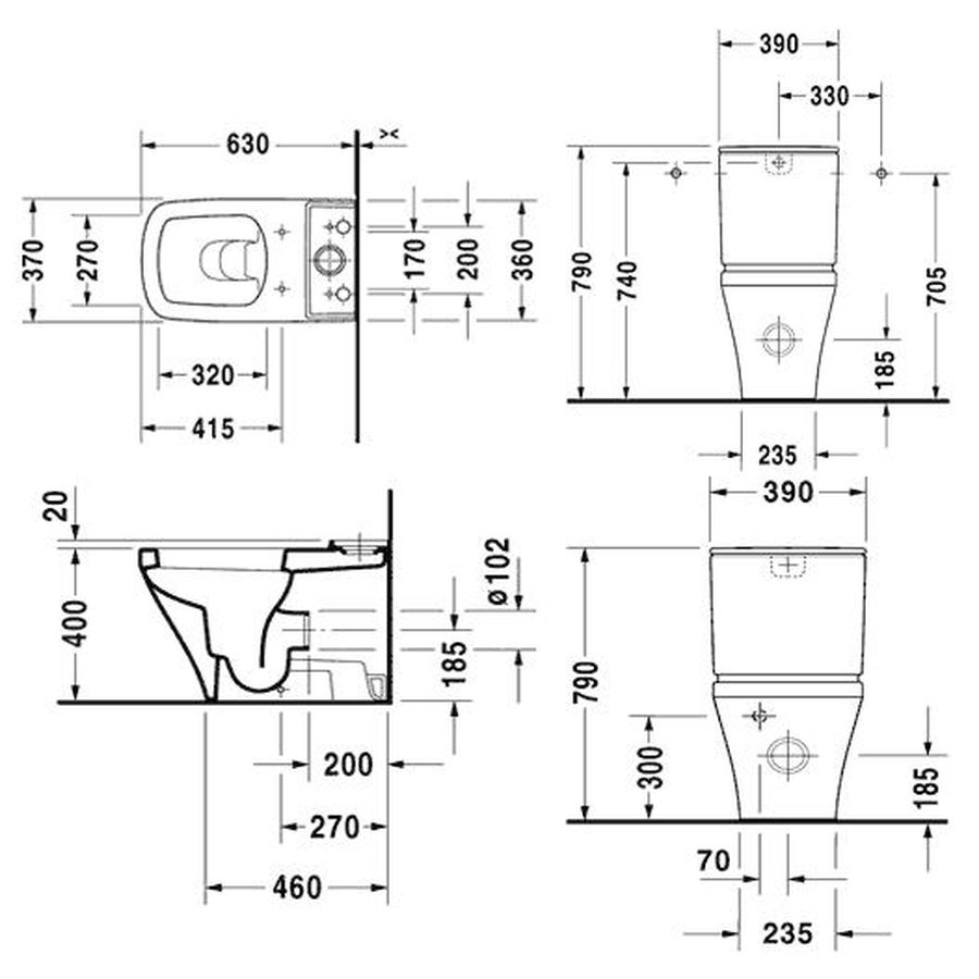 Унитаз Duravit DuraStyle