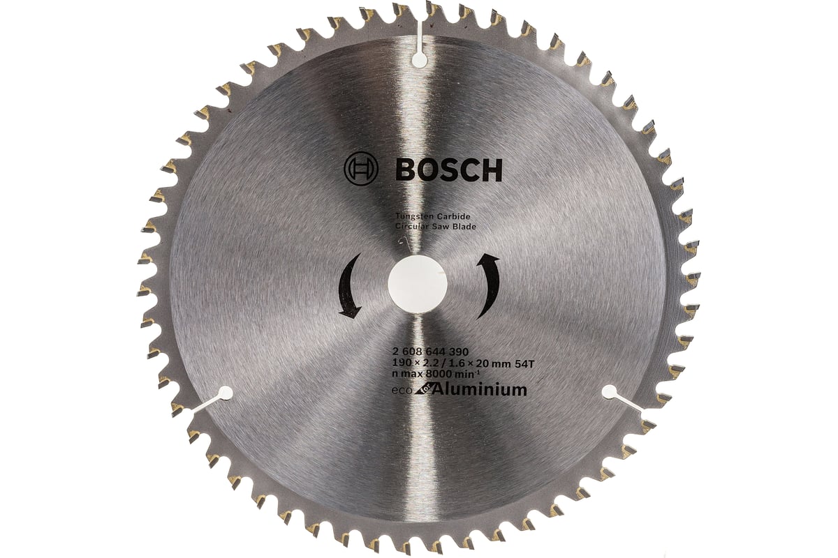 Пильный диск ECO AL (190x20/16 мм; 54T) Bosch 2608644390