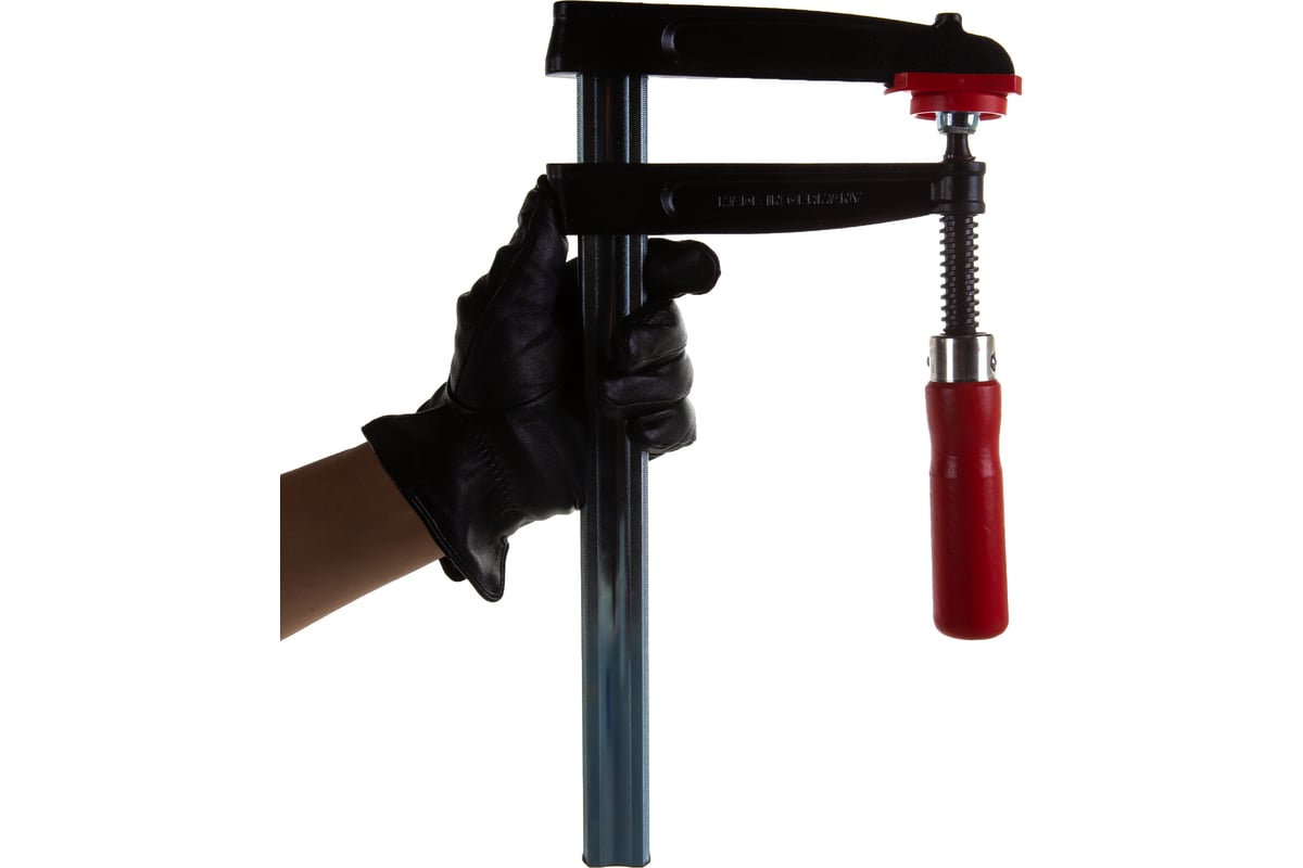 Струбцина BESSEY чугунная 300/140, 5.5 кН, деревянная ручка BE-TPN30BE