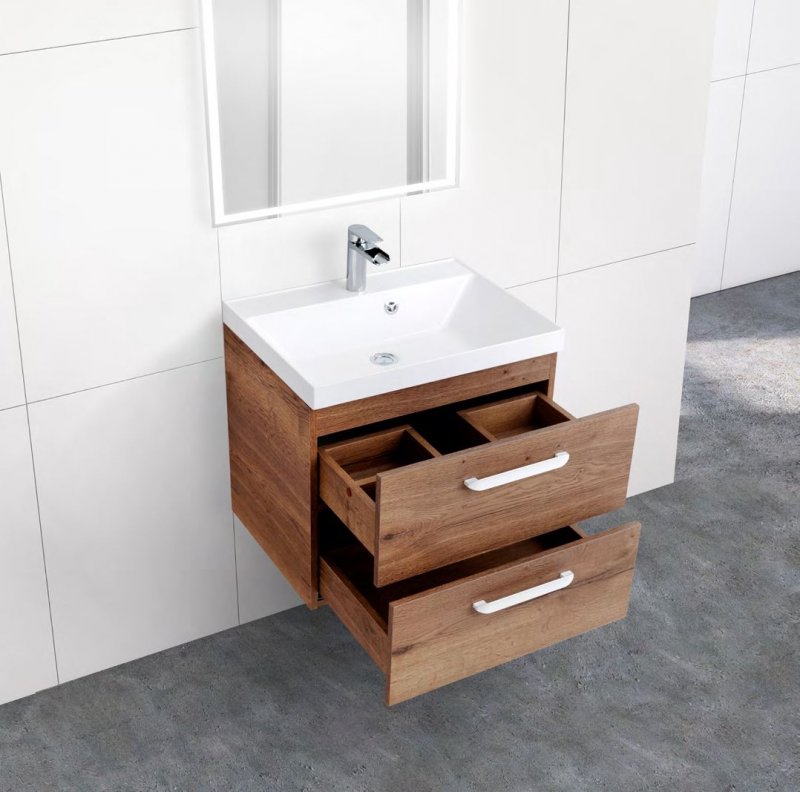 Тумба с раковиной BelBagno Aurora 60 см Rovere Tabacco