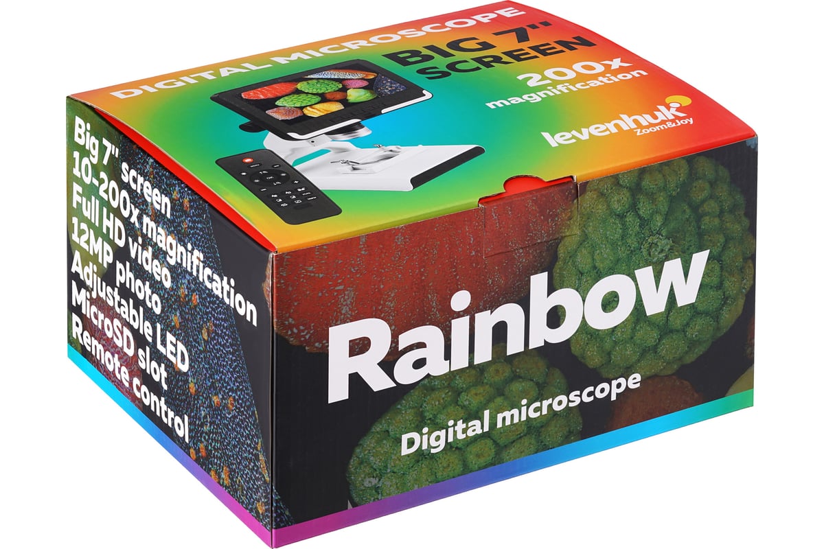 Цифровой микроскоп Levenhuk Rainbow DM700 LCD 76825