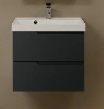 Мебель для ванной AQUAme S3 60 см антрацит