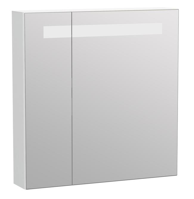 Зеркальный шкаф Cersanit Melar 70 см белый