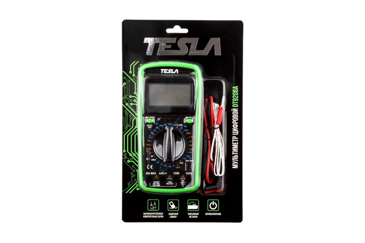Мультиметр Tesla DT9208A 577160