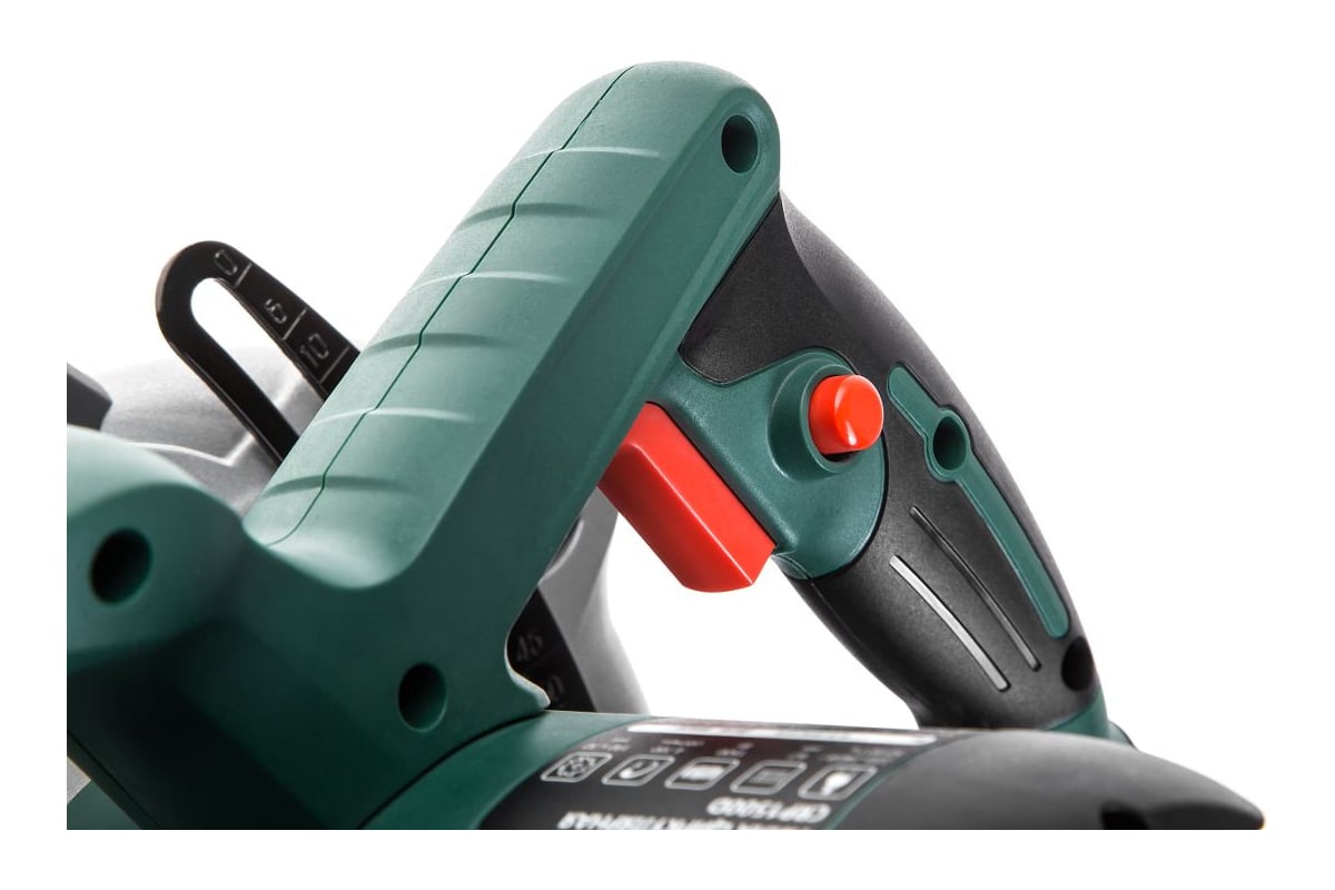 Циркулярная пила Hammer Flex 1500 Вт, 4700 об/мин, 190x30 мм, макс. пропил 67 мм CRP1500D