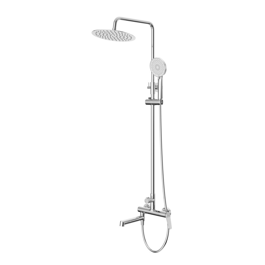 Душевая стойка BelBagno UNIQUE-VSCM-CRM хром