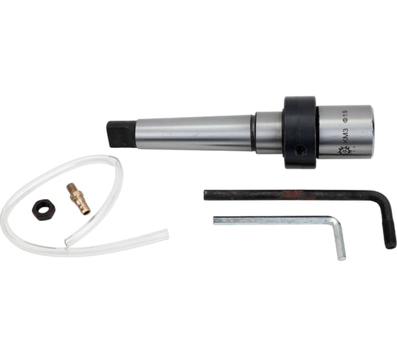 Патрон для кольцевых корончатых сверл Weldon 19 мм, х/к КМ3, с внутренним охлаждением TLX 39350