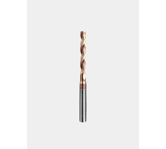 Сверло твердосплавное ц/х РОСИНСТРУМЕНТ 5.0x6х44x82 5D без подачи СОЖ TiSiN 550064482