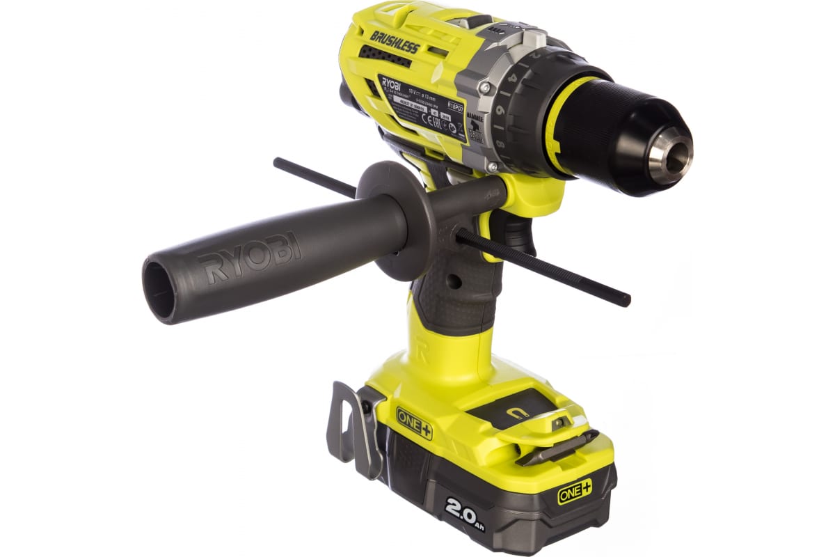 Бесщеточная ударная дрель-шуруповерт Ryobi ONE+ R18PD7-220B 5133004295