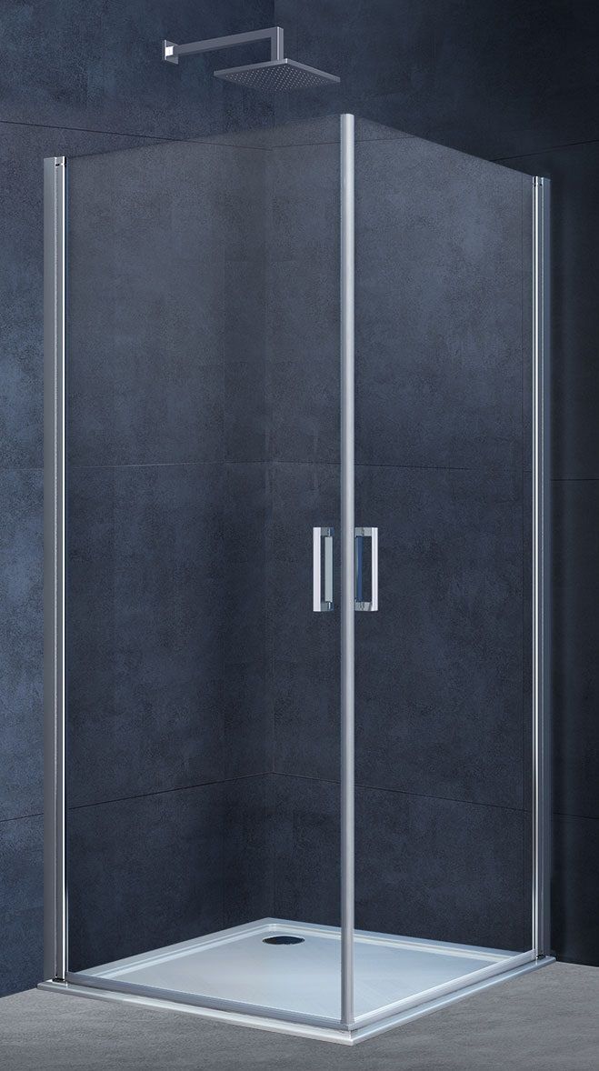 Душевой уголок Vincea Alpha VSR2-3AL7075CL 75x70 хром, прозрачное