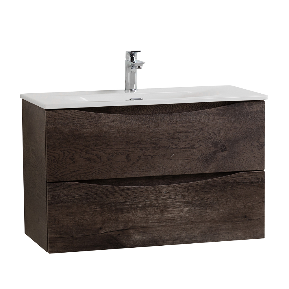 Мебель для ванной BelBagno Marino-Cer-Mini 80 см Rovere Nature Grigio
