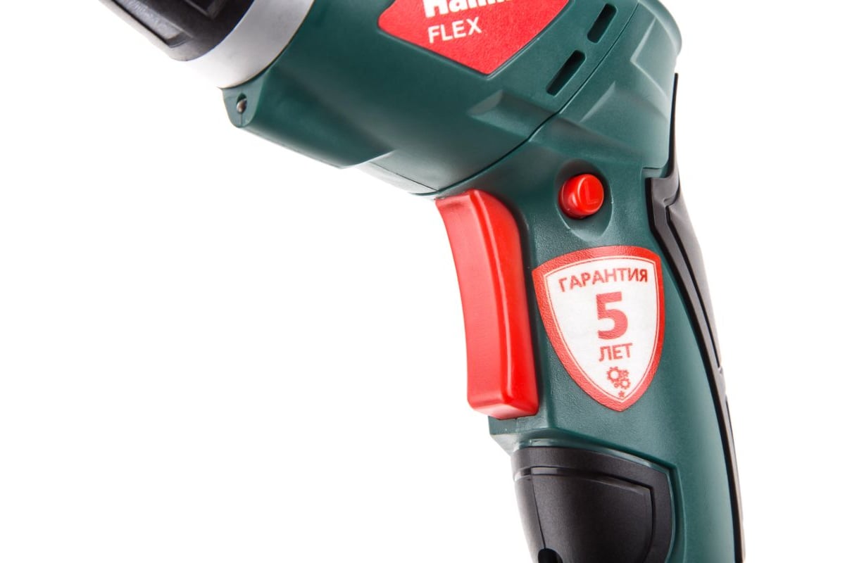 Аккумуляторная отвертка Hammer Flex ACD3.6Li USB с набором бит 545454