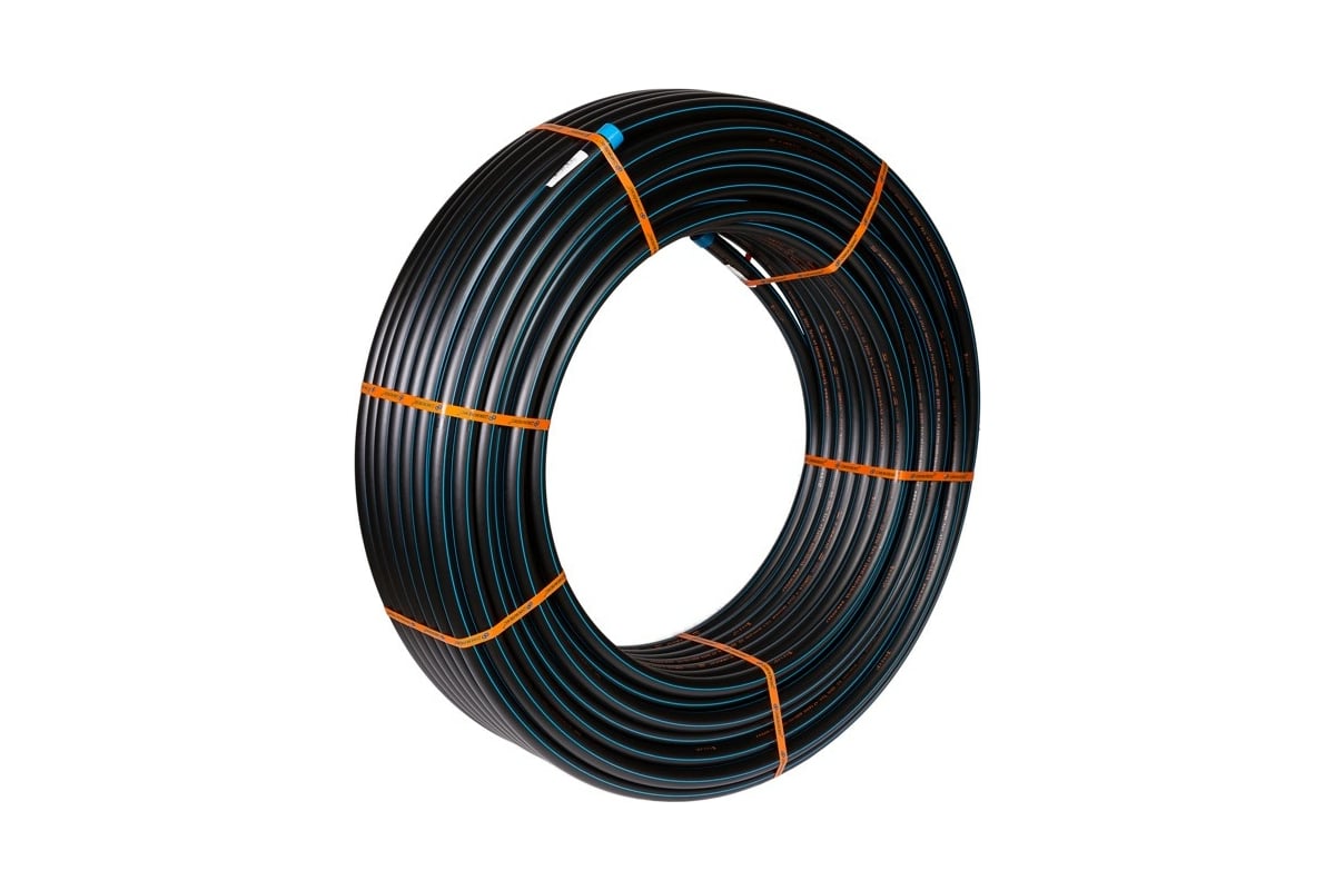 Труба для питьевой воды Джилекс PE100 25x1,6 PN 10 ТУ 2248-006-61533394-2010 бухта 100 м «ХИТ» 9489