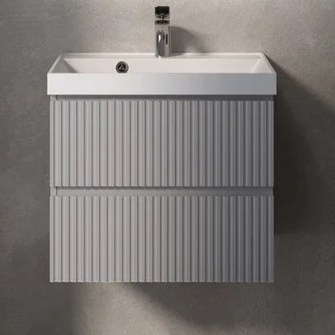 Мебель для ванной AQUAme S1 60 см серый