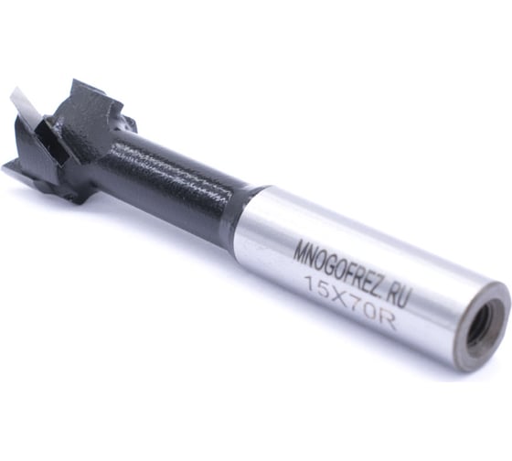 Сверло чашечное четырехзаходное по дереву FT120202R (15х70 мм; хв-к 10 мм; правое вращение) МНОГОФРЕЗ 6588