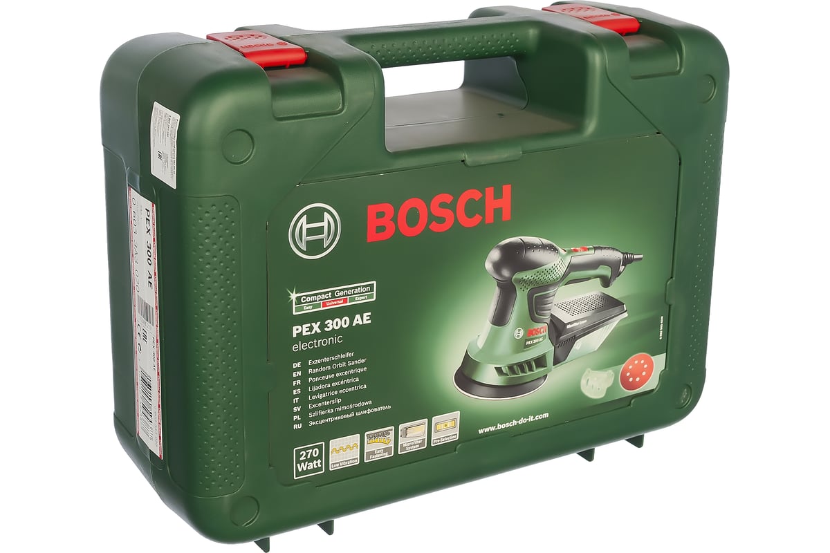Эксцентриковая шлифмашина Bosch PEX 300 AE 0.603.3A3.020