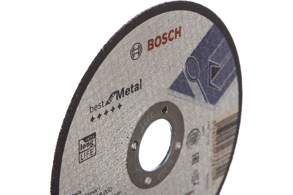 Отрезной круг по металлу (125x1.5х22.2 мм) Bosch 2608603518