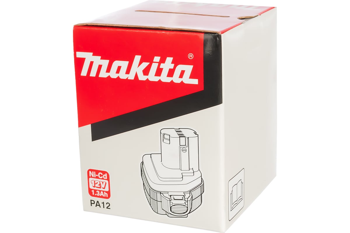 Аккумулятор кубический (12 В; 1,3 А*ч) для дрелей-шуруповертов РА12 Makita 193981-6