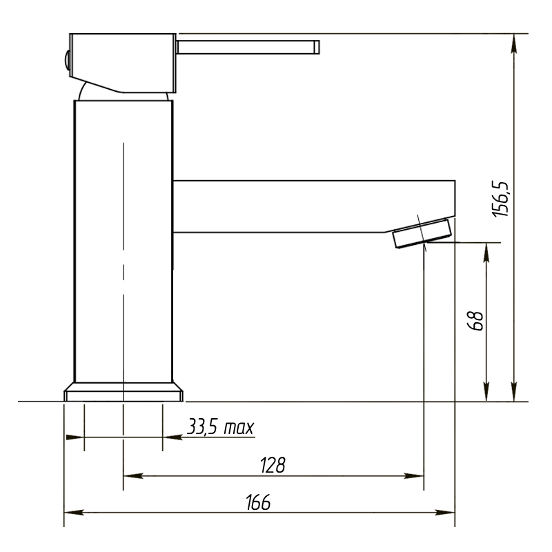 Смеситель для раковины Migliore Kvant ML.KVT-2713.CR