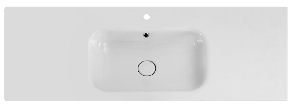 Тумба с раковиной Cezares Duet 120 см Bianco Opaco