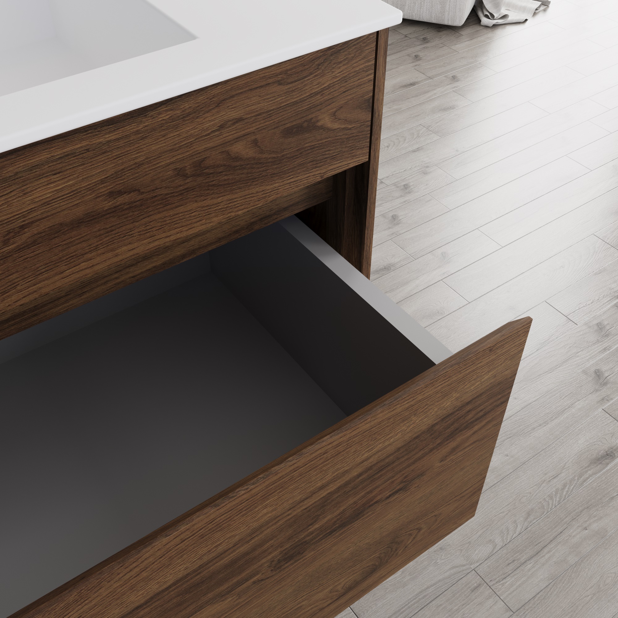 Мебель для ванной Vincea Chiara new 80 см C.Oak
