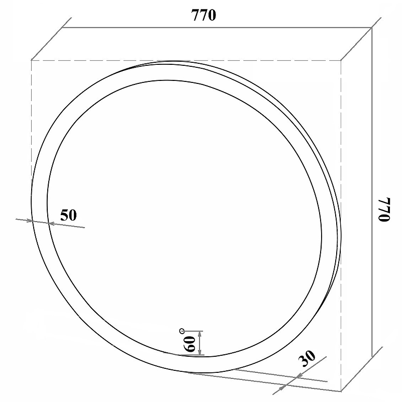 Мебель для ванной Руно Модена 75 см
