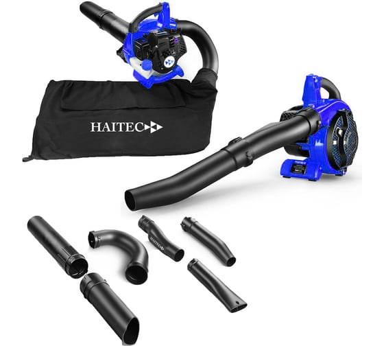 Воздуходувка-пылесос-измельчитель бензиновый HAITEC 0.9 кВт HT-LBS128P
