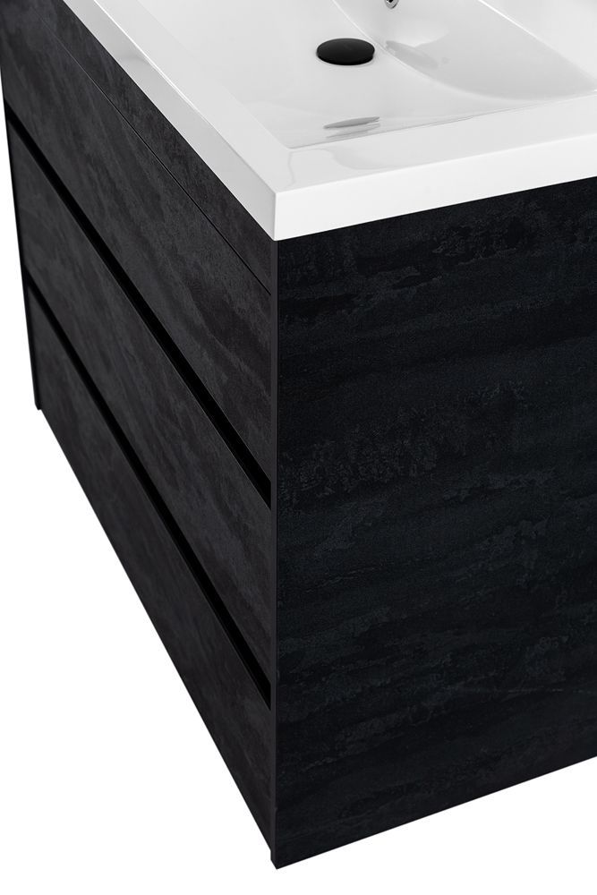 Мебель для ванной Art&Max Family-M 90 см, 3 ящика, Hard Coal