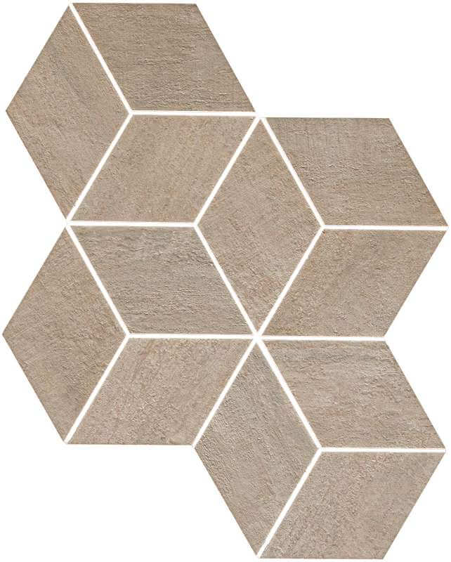 Мозаика Atlas Concorde Mark Clay Mosaico Esagono 30x35 см, AM2N