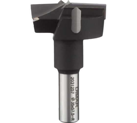 Сверло присадочное чашечное правое 35x55.5 мм, L57.5. хвостовик 10x26 мм Dimar 2031257